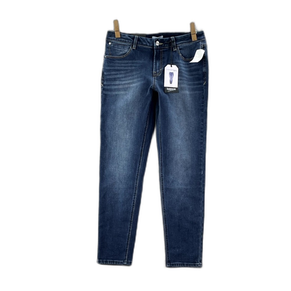 Kensie Jeans Everyday Jegging Womens 8/29 Denim Stretch Mid Rise Preppy Camping